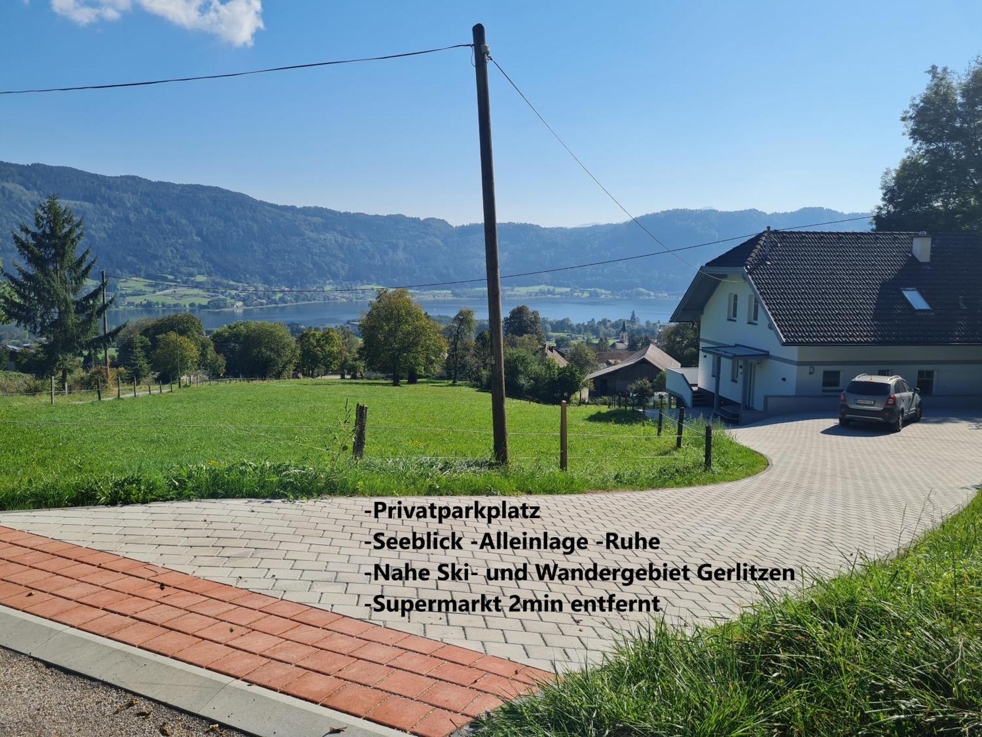 Aparts Lakeview -Gerlitzen -Ossiacher See -Ski Tratten  외부 사진